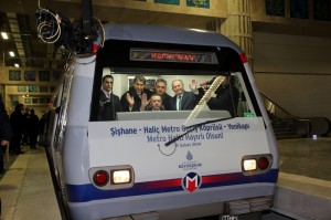 Haliç Metro başbakan