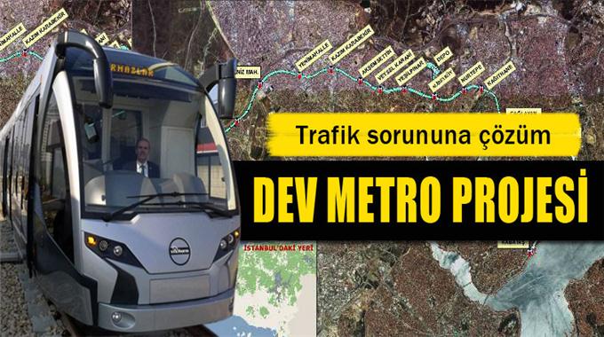 İstanbul’a 6 Yeni Metro Hattı Geliyor