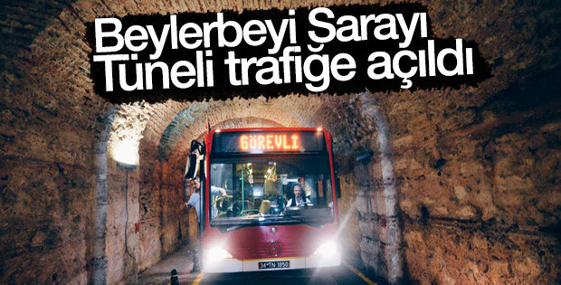 Trafiğe Tarihi Çözüm: Beylerbeyi Sarayı Tüneli Trafiğe Açıldı