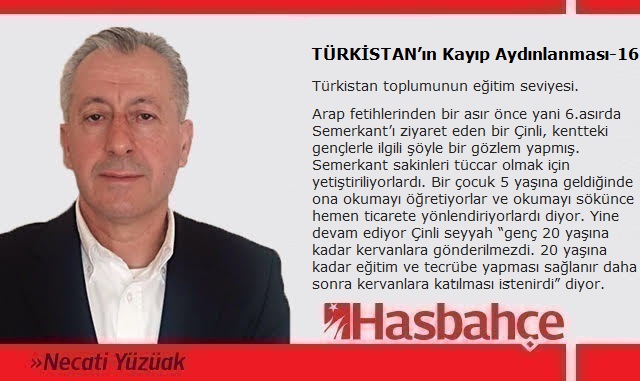 TÜRKİSTAN’ın Kayıp Aydınlanması-16