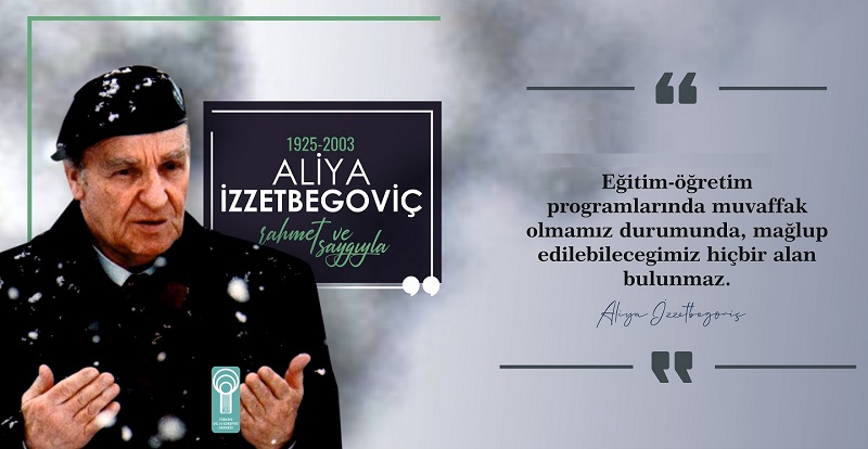 Aliya İzzetbegoviç: İnsanlar Eşittir Ama Özdeş Değildir. Kadın kadındır, Erkek Erkektir.