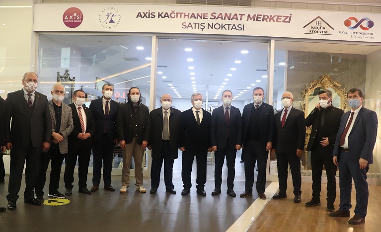 Axis Kağıthane Sanat Merkezi Satış Noktası Açıldı