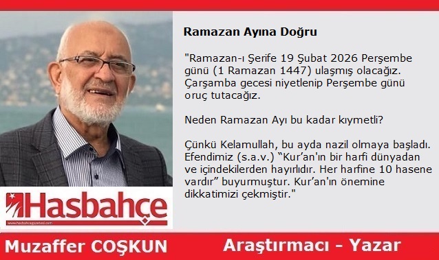 Ramazan Ayına Doğru
