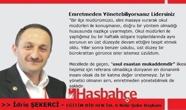 Emretmeden Yönetebiliyorsanız Lidersiniz!