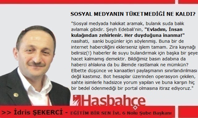 SOSYAL MEDYANIN TÜKETMEDİĞİ NE KALDI?