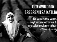 11 Temmuz 1995 Srebrenitsa Unutmadık!