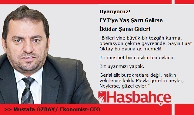 Uyarıyoruz! EYT’ye Yaş Şartı Gelirse, İktidar Şansı Gider!