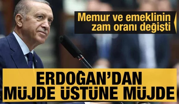 MEMUR VE EMEKLİNİN MAAŞ ZAMMI % 30’A YÜKSELTİLDİ