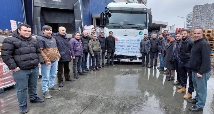 STK’ların ve Muhtarların Deprem Bölgesine Yardımları Hız Kesmeden Sürüyor
