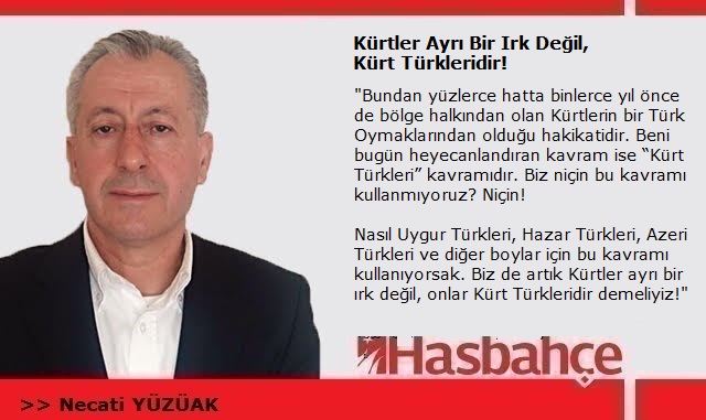 Kürtler Ayrı Bir Irk Değil, Kürt Türkleridir