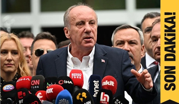 Muharrem İnce Adaylıktan Çekildi!