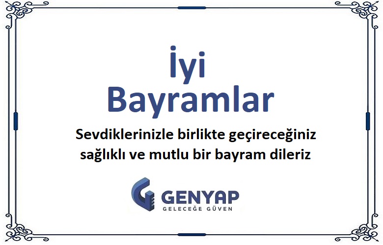 GENYAP’tan Kurban Bayramı Mesajı