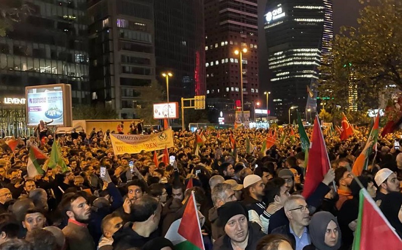 İSTANBUL’DA İSRAİL KONSOLOSLUĞU ÖNÜNDE NE OLDU?