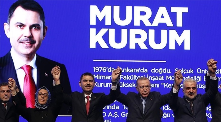 Cumhur İttifakı’nın İstanbul Büyükşehir Belediye Başkan Adayı Murat Kurum Oldu