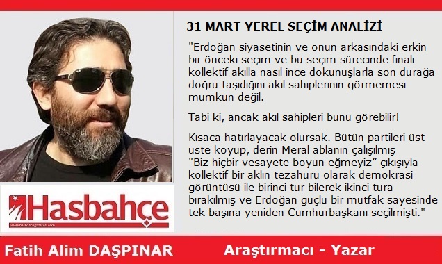 31 MART YEREL SEÇİM ANALİZİ