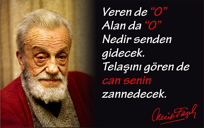 Aksiyon ve Dava Adamı: Necip Fazıl Kısakürek