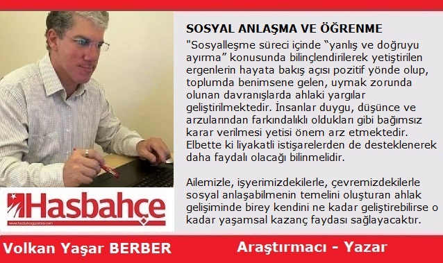 SOSYAL ANLAŞMA VE ÖĞRENME