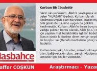 Kurban Bir İbadettir