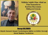 Büyük Osmanlı Sosyal Yardımlaşma Eğitim ve Kültür Derneğinden Kurban Bayramı Mesajı