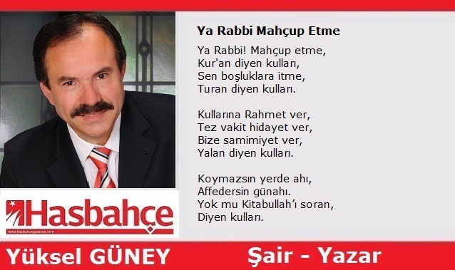 Ya Rabbi Mahçup Etme