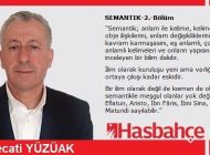 SEMANTİK – 2. Bölüm
