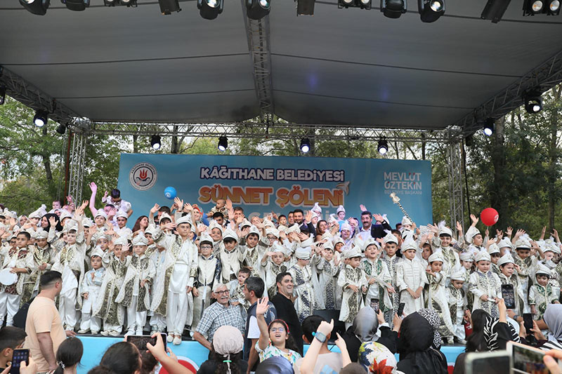 KAĞITHANE BELEDİYESİ BİN YÜZ ÇOCUĞU SÜNNET ETTİRDİ