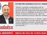 İSTEMEZÜK SENDİKACILIĞI İLE FARKIMIZ