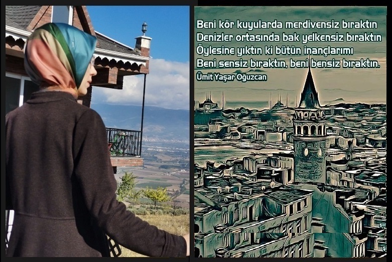Bir yıldız kayıyor yeryüzünden