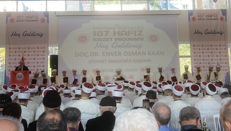 KAĞITHANE’DE 187 HAFIZ İÇİN ‘İCAZET PROGRAMI’ DÜZENLENDİ