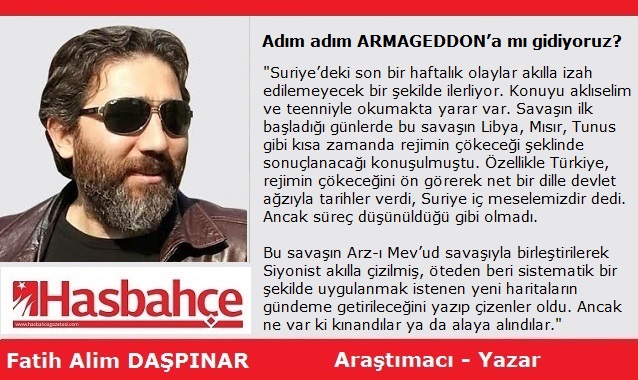 Adım adım ARMAGEDDON’a mı gidiyoruz