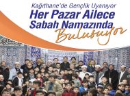 KÂĞITHANE’DE HER PAZAR GENÇLİK SABAH NAMAZINDA BULUŞUYOR