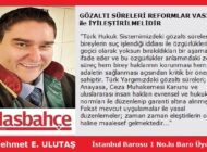 GÖZALTI SÜRELERİ REFORMLAR VASITASI ile İYİLEŞTİRİLMELİDİR