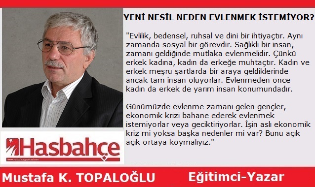 YENİ NESİL NEDEN EVLENMEK İSTEMİYOR?