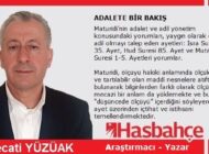 ADALETE BİR BAKIŞ