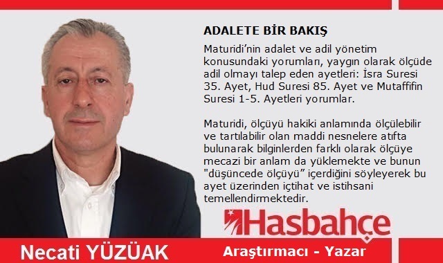 ADALETE BİR BAKIŞ