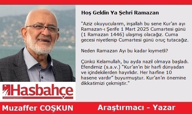 Hoş Geldin Ya Şehri Ramazan