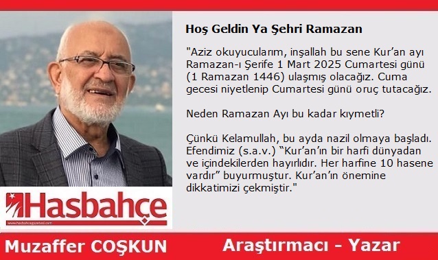 Hoş Geldin Ya Şehri Ramazan