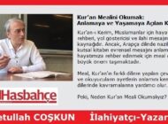 Kur’an Mealini Okumak: Anlamaya ve Yaşamaya Açılan Kapıdır