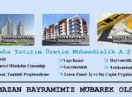 Deha Yatırım Üretim Mühendislikten Ramazan Bayramı Mesajı