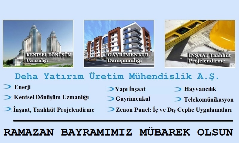 Deha Yatırım Üretim Mühendislikten Ramazan Bayramı Mesajı