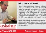 İYİLİK GARİP KALMASIN