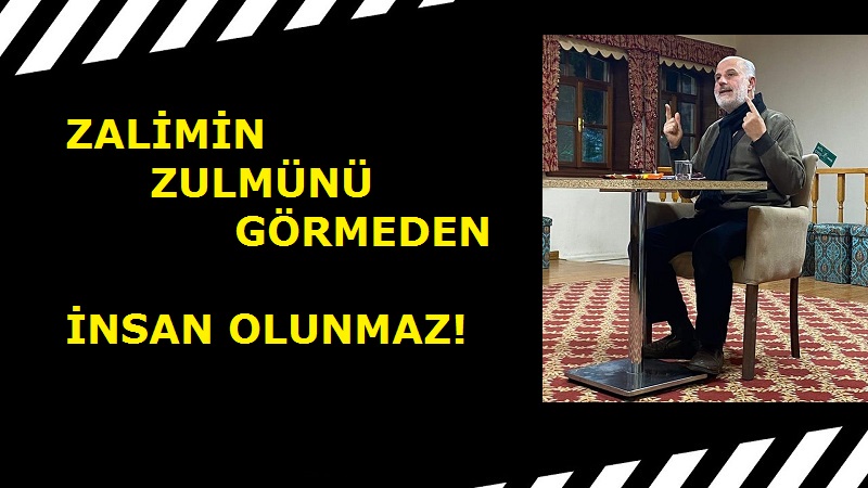 İNSAN OLUNMAZ!