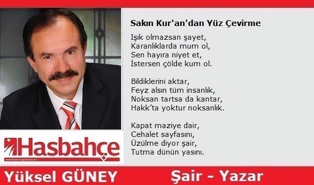 Sakın Kur’an’dan Yüz Çevirme