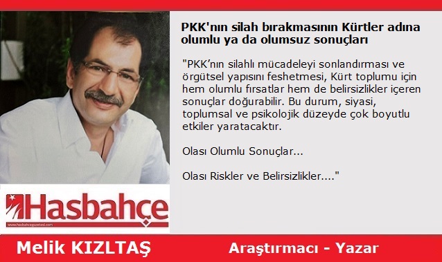 PKK’nın silah bırakmasının Kürtler adına olumlu ya da olumsuz sonuçları