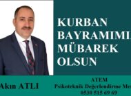 Atem Psikoteknik Değerlendirme Merkezinden Kurban Bayramı Mesajı