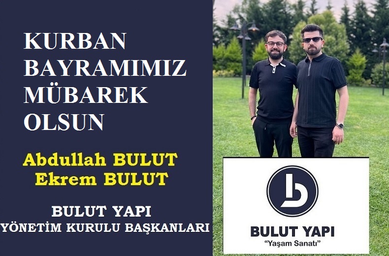 BULUT YAPI’dan Kurban Bayramı Mesajı