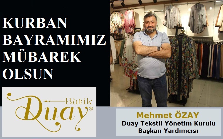 Duay Tekstil’den Kurban Bayramı Mesajı