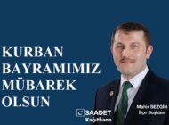 Saadet Partisi Kağıthane İlçe Başkanı Av. Mahir SEZGİN’den Kurban Bayramı Mesajı