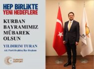 AK Parti Beşiktaş İlçe Başkanı M. Yıldırım TURAN’dan Kurban Bayramı Mesajı
