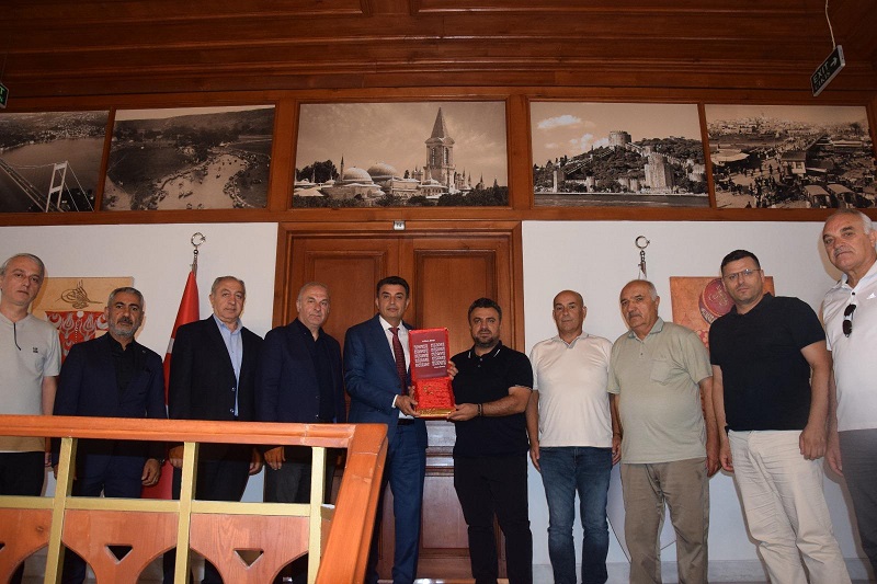 Kağıthane Erzurumlular Derneğinden Kaymakam KARA’ya Ziyaret